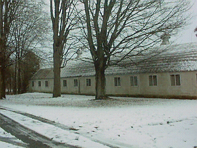The foaling barn